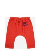 Baby Bc Vintage Terry Harem Pants Bottoms Sweatpants Red Bobo Choses