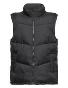 Quilted Gilet Foret Vest Black Mango