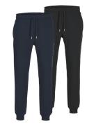 Jpstgordon Jjalvis Sweat Pants 2Pk Mp Bottoms Sweatpants Navy Jack & J S