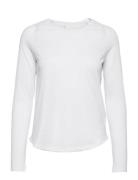 Hmlmt Vanja T-Shirt L/S Sport T-shirts & Tops Long-sleeved White Hummel