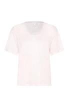 Sakayla T-Shirt 15202 Tops T-shirts & Tops Short-sleeved Pink Samsøe Samsøe