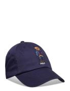 Polo Bear Cotton Twill Ball Cap Accessories Headwear Caps Navy Polo Ralph Lauren