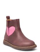 Bisgaard Maggie Boots Støvler Burgundy Bisgaard