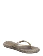 Flipflop With Glitter Shoes Summer Shoes Sandals Flip Flops Grey Ilse Jacobsen