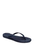 Flipflop With Glitter Shoes Summer Shoes Sandals Flip Flops Blue Ilse Jacobsen