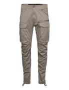 Rovic Zip 3D Regular Tapered Bottoms Trousers Cargo Pants Beige G-Star RAW