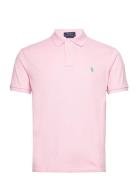 Custom Slim Fit Mesh Polo Shirt Designers Knitwear Short Sleeve Knitted Polos Pink Polo Ralph Lauren