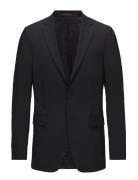 Falk Blazer Designers Blazers Single Breasted Blazers Black Oscar Jacobson