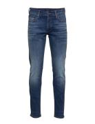 Superflex Jeans Original Blue - Tap Bottoms Jeans Tapered Blue Lindbergh