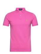 The Iconic Mesh Polo Shirt Designers Polos Short-sleeved Pink Polo Ralph Lauren