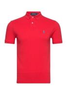 The Iconic Mesh Polo Shirt Designers Polos Short-sleeved Red Polo Ralph Lauren