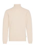 Cfkarl Roll Neck Bounty Knit Tops Knitwear Turtlenecks Cream Casual Friday