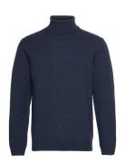 Cfkarl Roll Neck Bounty Knit Tops Knitwear Turtlenecks Navy Casual Friday