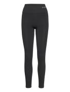 Hmltif Seamless High Waist Tights Sport Running-training Tights Seamless Tights Black Hummel