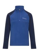 Glacial Half Zip Sport Fleece Outerwear Fleece Jackets Blue Columbia Sportswear