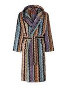 Adam Bathrobe Hooded Home Textiles Bathroom Textiles Robes Multi/patterned Missoni Home