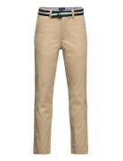 Slim Fit Flex Abrasion Twill Pant Bottoms Chinos Beige Ralph Lauren Kids