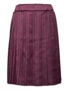 Tndacki Pleat Skirt Dresses & Skirts Skirts Midi Skirts Purple The New