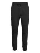 30/1 Double Knt Cvc-Cgo Bottoms Trousers Cargo Pants Black Polo Ralph Lauren