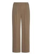 Vmvera Mw Wide Linen Pant Bottoms Trousers Linen Trousers Brown Vero Moda