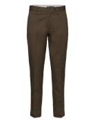 Cropped Slim Fit Twill Chino Pant Bottoms Trousers Chinos Brown Polo Ralph Lauren