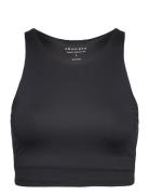 Kay Premium Cropped Top Sport Crop Tops Sleeveless Crop Tops Black Röhnisch