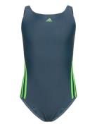 3S Swimsuit Sport Swimsuits Blue Adidas Performance