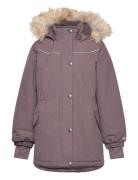 Jacket Mathilde Tech Outerwear Jackets & Coats Winter Jackets Purple Wheat