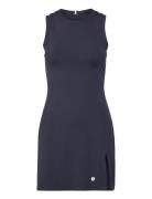 Ace Rib Dress Sport Short Dress Navy Björn Borg