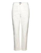 Slim Chinos Bottoms Trousers Chinos White GANT