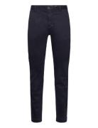 Jeffrey Brushed Chino Designers Trousers Chinos Blue Morris