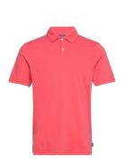 Durwin S/S Polo Shirt Designers Polos Short-sleeved Coral Morris