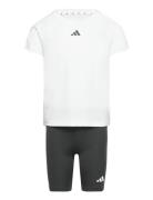 Jg Tr-Es 3S Tse Sport Sets With Short-sleeved T-shirt White Adidas Sportswear