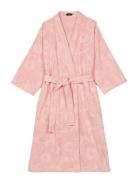 Pieni Unikko Bathrobe Home Textiles Bathroom Textiles Robes Pink Marimekko Home