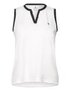 Massy Sl Polo Shirt Tops T-shirts & Tops Polos White Daily Sports