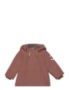 Nylon Baby Jacket - Solid Outerwear Jackets & Coats Winter Jackets Brown Mikk-line