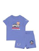 Bmw Mmw Toddler Shortsleeve Set Sport Sets With Short-sleeved T-shirt Blue PUMA Motorsport