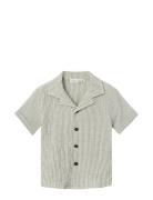 Nmmfedenis Ss Shirt Tops Shirts Short-sleeved Shirts Grey Name It