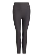 High Waist Tight Beas 7/8 Bottoms Running-training Tights Black Rethinkit