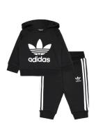 Hoodie Set Sport Sweatsuits Black Adidas Originals