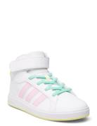 Grand Court Mid K Sport Sneakers High-top Sneakers White Adidas Sportswear