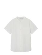 Nkmfaher Ss Shirt F Noos Tops Shirts Short-sleeved Shirts White Name It