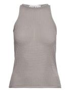 Knit Lace Top Designers Knitwear Jumpers Grey REMAIN Birger Christensen