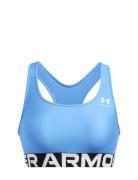 Ua Hg Mid Branded Sport Bras & Tops Sports Bras - All Blue Under Armour