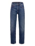 Modern Straight Worn In Denim Bottoms Jeans Regular Jeans Blue Tommy Hilfiger