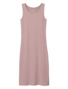 Nlfnunnerev Sl Midi Tank Dress Dresses & Skirts Dresses Casual Dresses Sleeveless Casual Dresses Pink LMTD