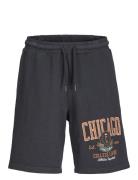 Jorcharge Wash Rlx Sw Shorts Ln Styd Jnr Bottoms Shorts Black Jack & J S