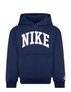 Nike Sportswear Club Pullover Hoodie Tops Sweatshirts & Hoodies Hoodies Navy Nike