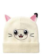 Nmfjuma Gabby Knit Hat Sky Accessories Headwear Hats Beanie White Name It