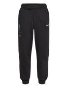 Bmw Mms Kids Ess Pants, Fleece Bottoms Sweatpants Black PUMA Motorsport